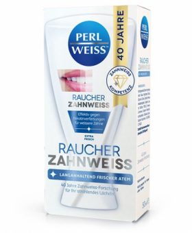 Raucher Weiss tandpasta 50ml Perl Weiss