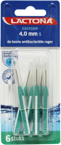 Easygrip interdental cleaners ragers S 4mm 6st Lactona