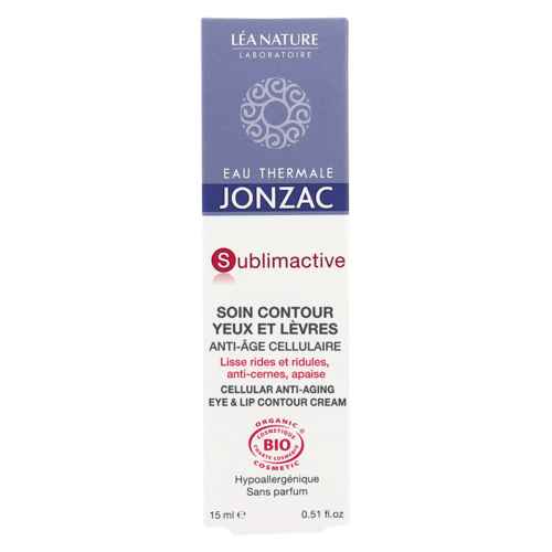 Sublimactive anti-aging contourcreme oog en lip 15ml Jonzac