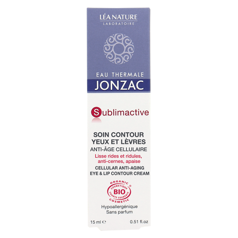 Sublimactive anti-aging contourcreme oog en lip 15ml Jonzac