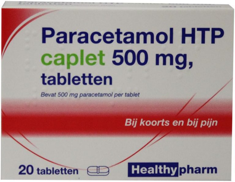 Paracetamol caplet 500mg 20 caplet HP