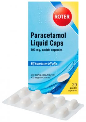 Paracetamol 500 mg 20 licaps Roter