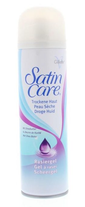 Satin care scheergel dry skin 200ml Gillette