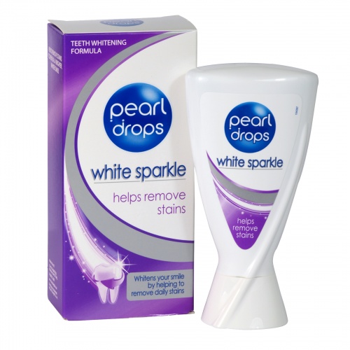 White Sparkle tandpasta 50ml Pearldrops