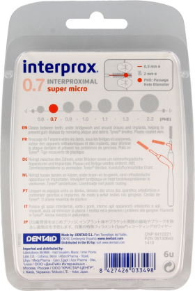 Interprox Premium super micro 2mm 1x 6 stuks (oranje)