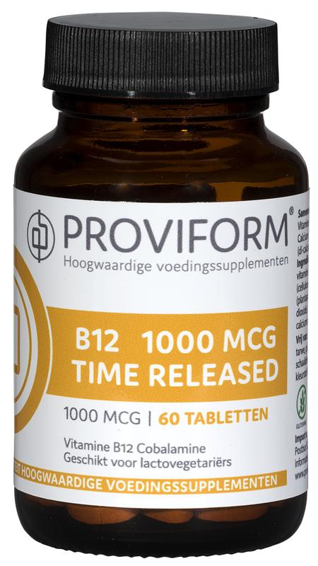 Vitamine B12 1000 mcg methylcobalamine 90 zuigtabletten Proviform