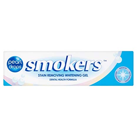 Smokers whitning gel tandpasta 50ml Pearldrops