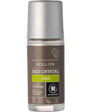 Deodorant crystal roll on limoen 50 ml Urtekram
