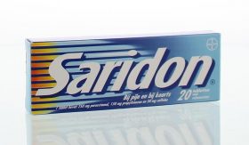 Saridon 20 tabletten