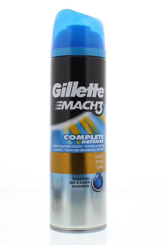 Mach3 complete defense gel glad 200ml Gillette