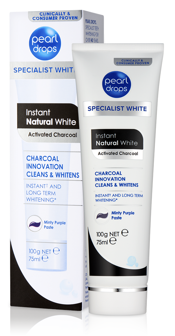 Instant Natural White tandpasta 50ml Pearldrops*