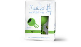 Menstruatie cup apple groen 1 stuks Merula