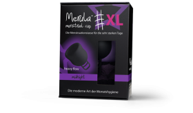 Menstruatie cup XL midnight zwart 1 stuks Merula