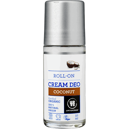 Deodorant creme kokosnoot 50 ml Urtekram