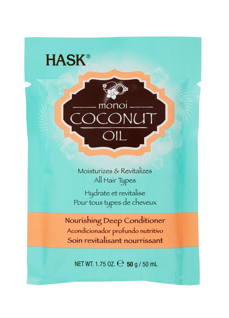 Monoi coconut oil nourishing deep conditioner 50ml Hask