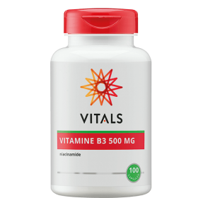 Vitamine B3 niacinamide 500 mg 100 capsules Vitals