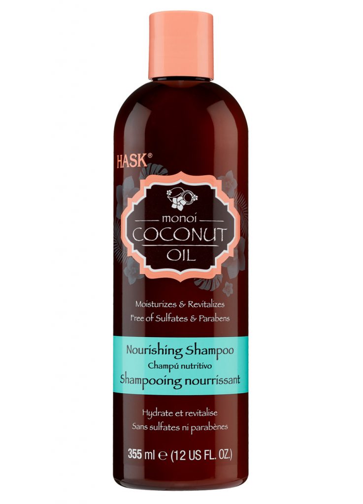Monoi coconut oil nourishing shampoo 355ml Hask
