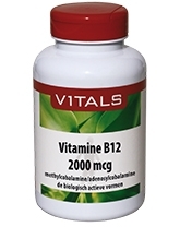 Vitamine B12 2000 mcg 100 zuigtabletten Vitals