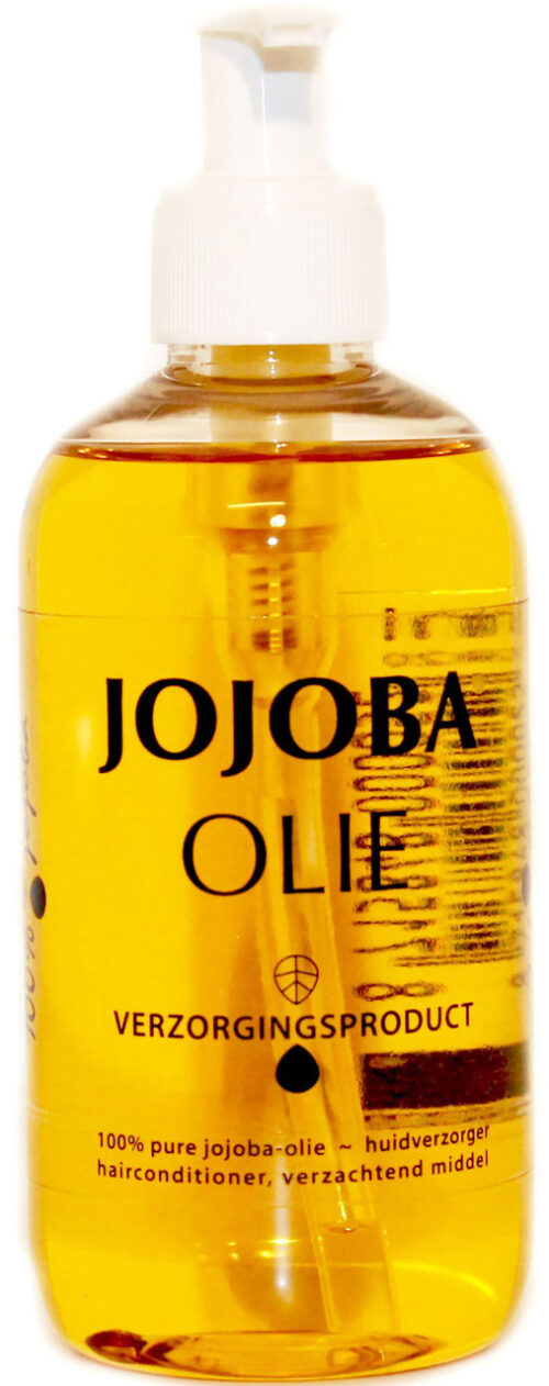 Jojoba olie met pompje 250 ml Naturapharma