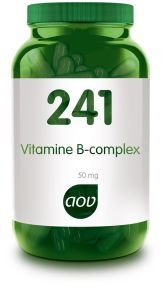 241 Vitamine B complex 50 mg 180 vegicapsules AOV