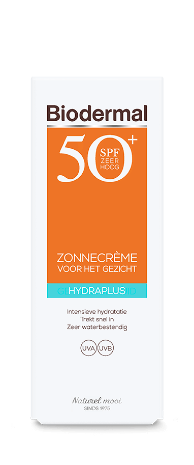 Zonnecreme gezicht hydraplus SPF50 50 ml Biodermal