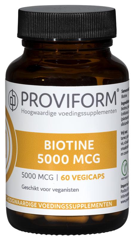 Biotine 5000 mcg 60 vegi-caps Proviform