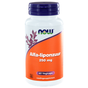 Alfa-liponzuur 250 mg 60 vegi-caps NOW