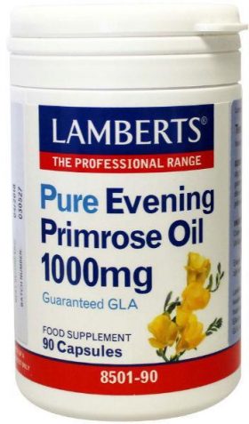Teunisbloemolie 1000 mg (pure evening primrose) 90 capsulles Lamberts