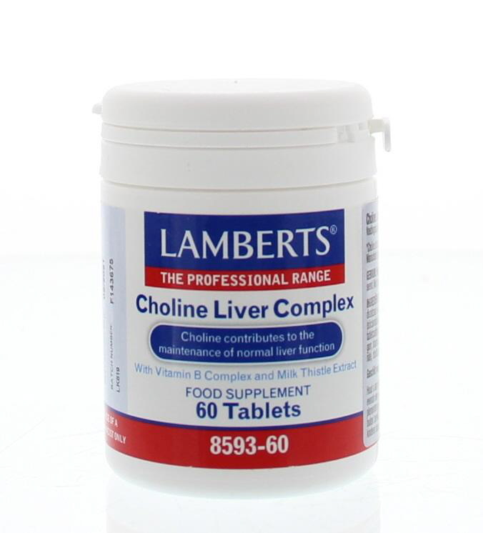 Choline lever complex 60 tabletten Lamberts