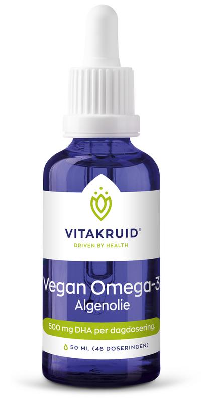 Vegan omega-3 algenolie 50 ml Vitakruid