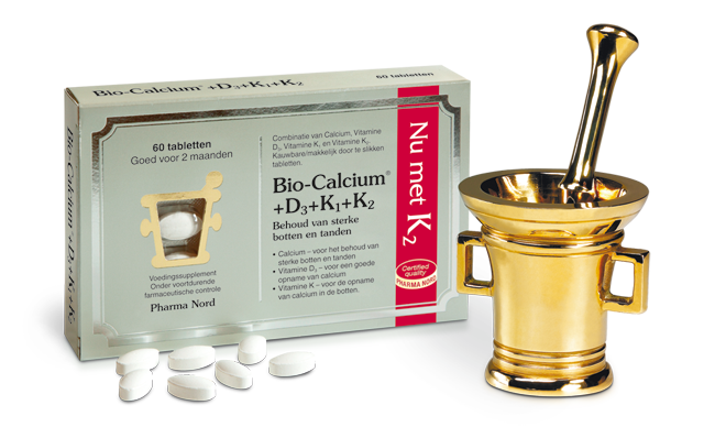 Bio calcium & D3 & K1 60 tabletten Pharmanord