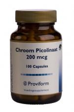 Chroom picolinaat 200 mcg 100 capsules Proviform
