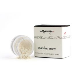 Eyeshadow 702 sparkling snow bio 1 gram Uoga Uoga