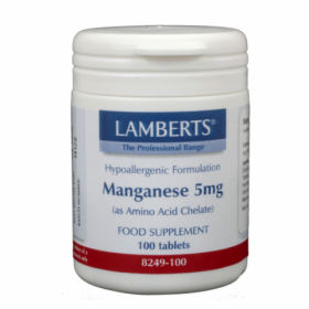Mangaan (manganese) 4 mg 100 tabletten Lamberts