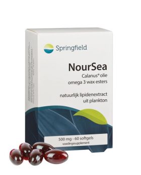 NourSea calanusolie omega 3 wax esters 60 soft-gels Springfield