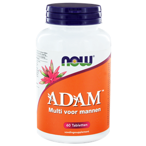 Adam multivitamine voor mannen 60 tabletten NOW