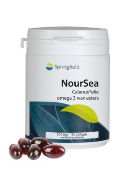 NourSea calanusolie omega 3 wax esters 180 soft-gels Springfield