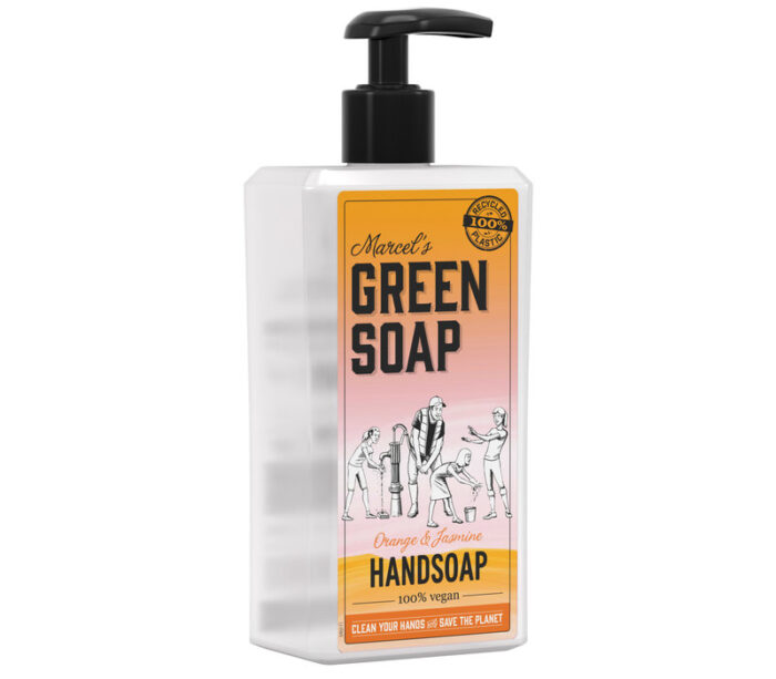 Handzeep sinaasappel & jasmijn 250ml Marcel's GR Soap