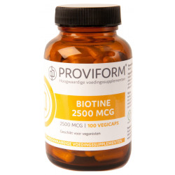 Biotine 2500 mcg 100 vegi-caps Proviform