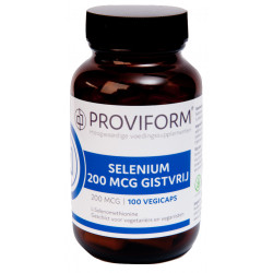 Selenium 200 mcg gistvrij 100 vegi-caps Proviform