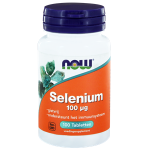 Selenium 100 mcg 100 tabletten NOW