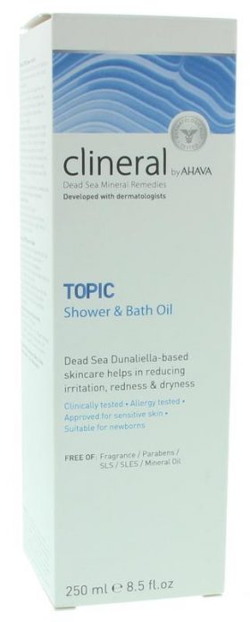 Clineral topic shower & bath oil 250 ml Ahava