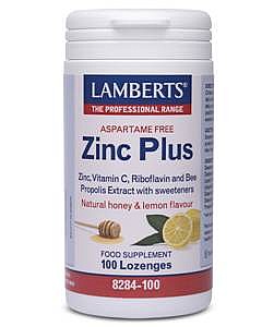 Zink (zinc) plus 100 zuigtabletten Lamberts