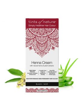 Henna cream black semi permanent 70 ml Tints Of Nature