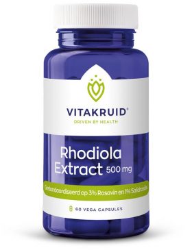 Rhodiola extract 500 mg 60 vegi-caps Vitakruid