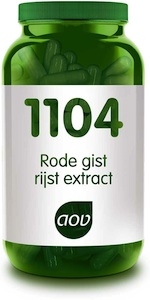 1104 Rode gist rijst extra 90 capsules AOV