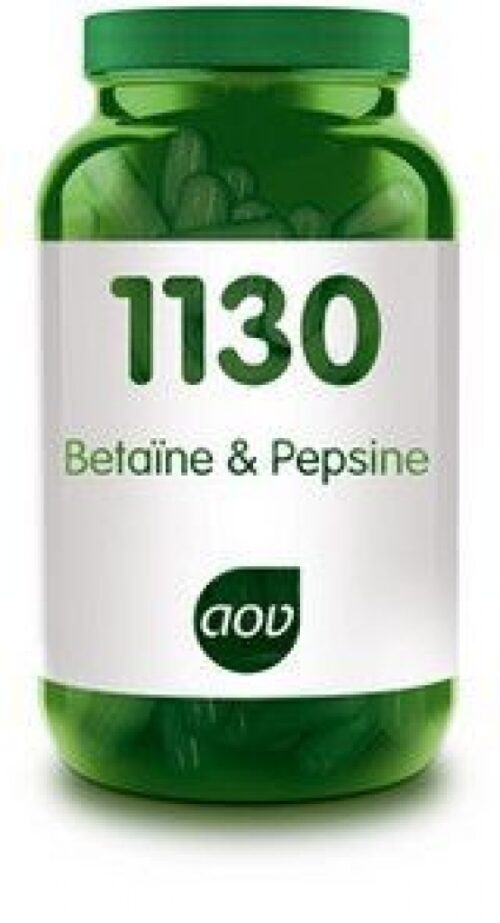 1130 Betaine & pepsine 120 capsules AOV