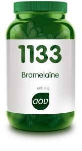 1133 Bromelaine 600 mg 30 vegicapsules AOV
