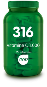316 Vitamine C 1000 mg Bioflavonoiden 50 mg 180 tabletten AOV