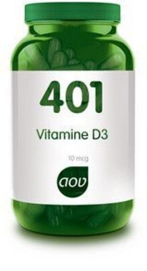 401 Vitamine D 10 mcg 60 capsules AOV